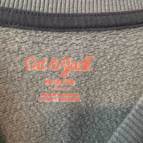 Boys, cat, and Jack camo sweatshirt - Picture 2 of 2